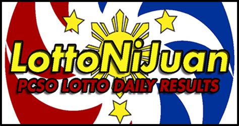 lynxjuan|Lotto Ni Juan – PCSO Winning Numbers and Philippine Lotto .